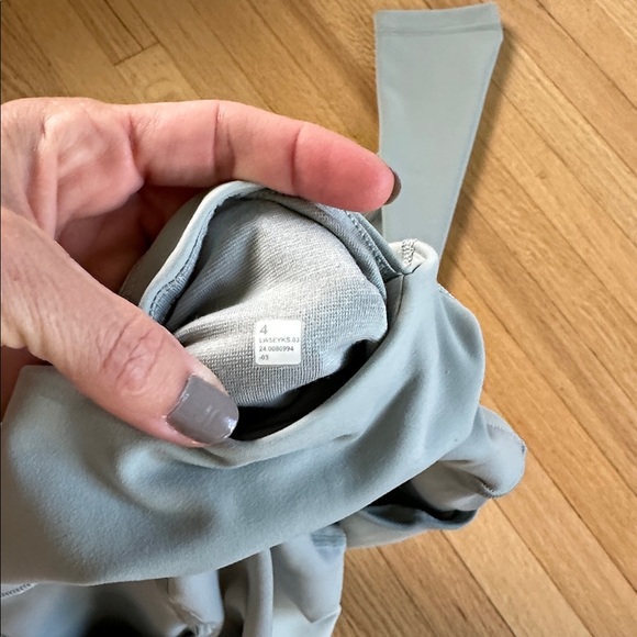 NWOT Lululemon Wunder Train High Rise tight in Jade Grey with pockets - Picture 3 of 11